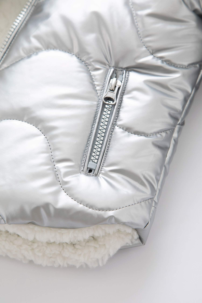 جاكيت بامب بناتي بكابيشون ببطانة صوفية وتر برووف