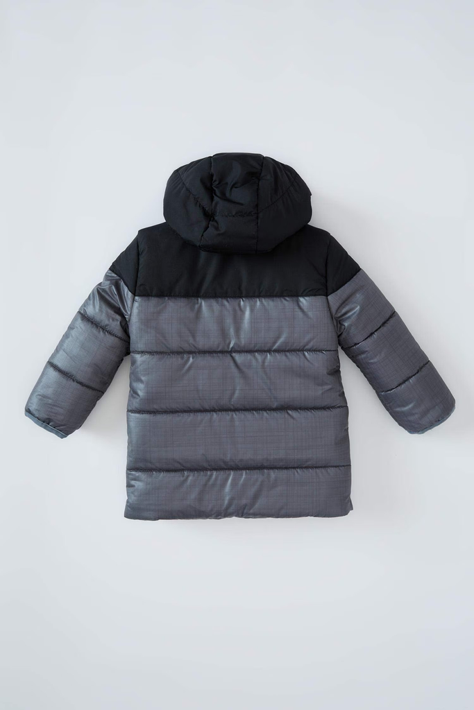 جاكيت بامب اولادي بكابيشون مبطن بالصوف