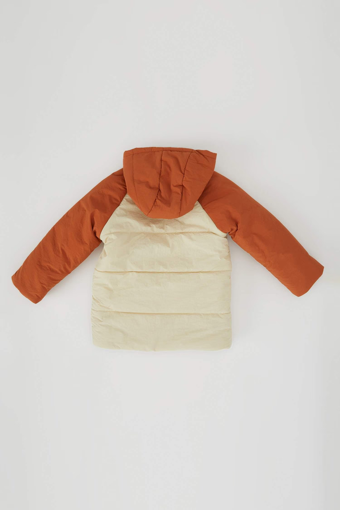 جاكيت بامب ملون قصة عادية مبطن بالصوف