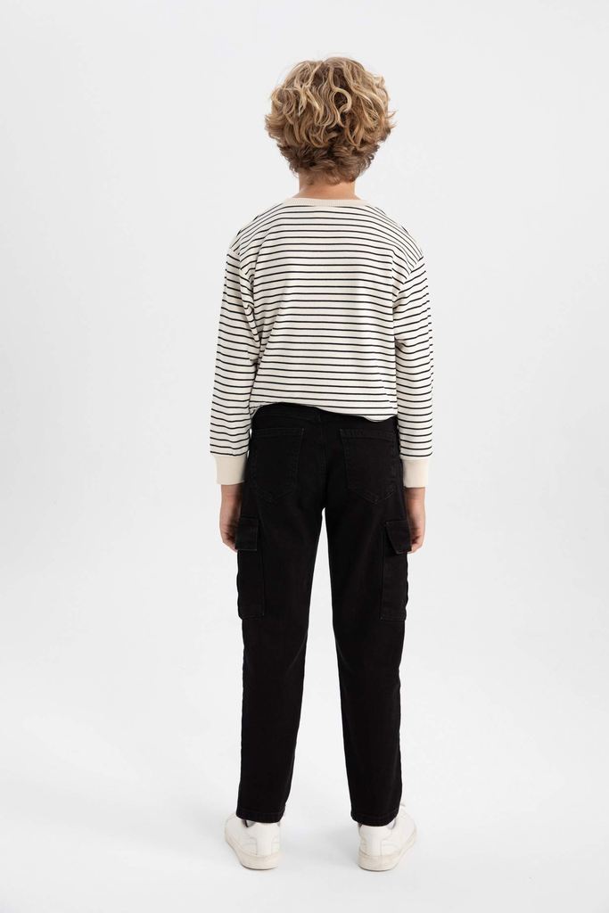 بنطلون جينز كارجو اولادي