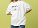 [B0732A8WT34]  تي شيرت بنص كم بناتي اوفر سيز  (5 - 6 year)