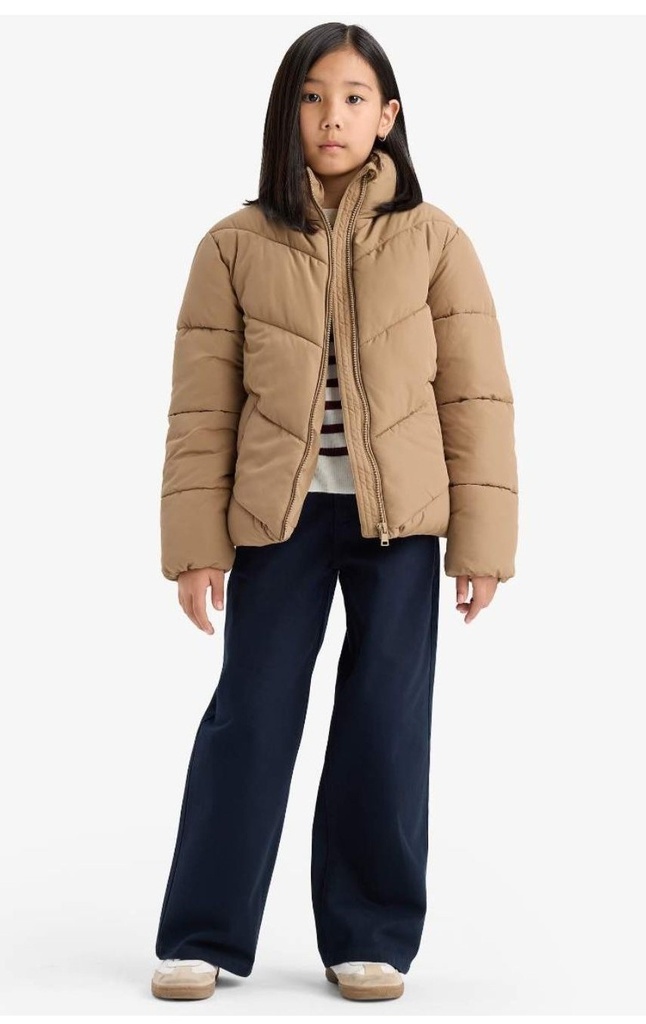 جاكيت بناتي وتر برووف مبطن بالصوف