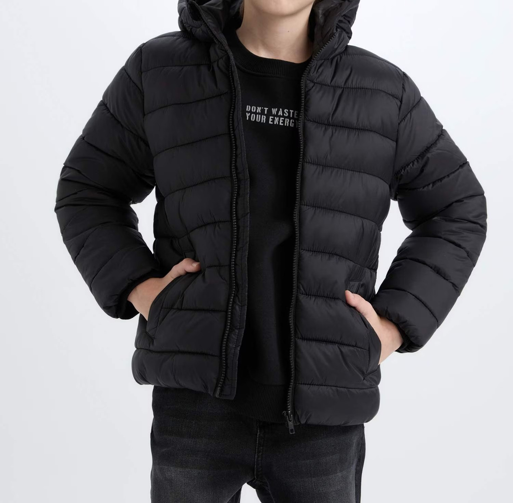 جاكت ولادي وتر برووف بكابيشون