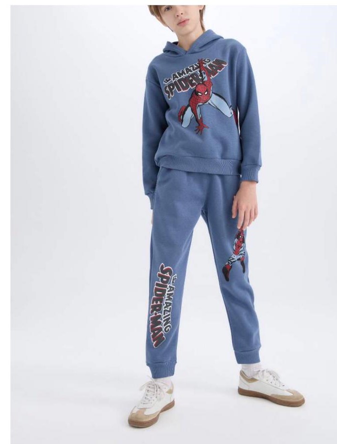 طقم سبايدر مان مبطن - قطعتين