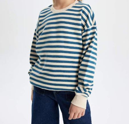 [B2513A8IN194] سويت شيرت بناتي