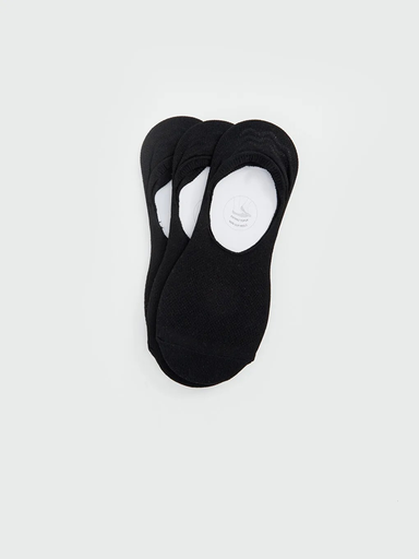 [S4BC37Z8 - CVL] جوارب غير مرئية سادة للسيدات - ٣ قطع