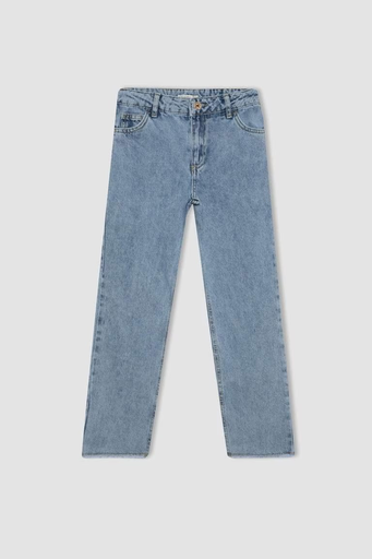 [B4949A8NM39] بنطلون جينز بقصة مستقيمة