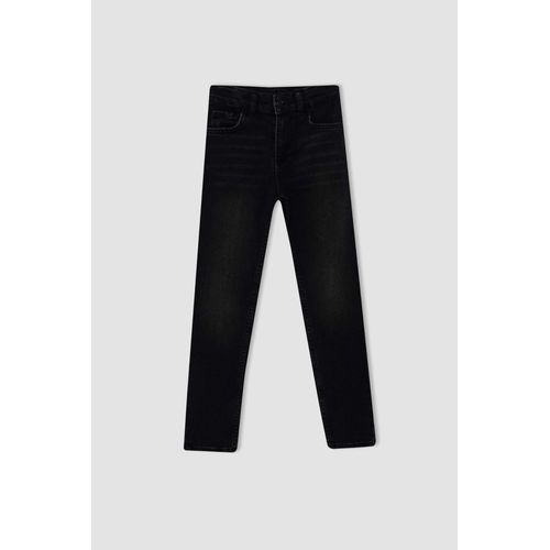 [X8850A6NM36] بنطلون جينز سليم فت *