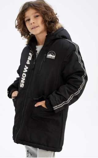 [x5459a6bk27] جاكت اولادي بكابيشون وبطانة صوفية